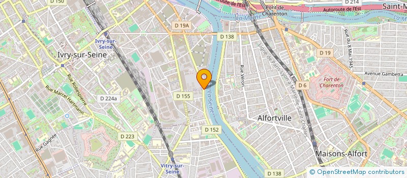 localisation de l'entreprise MONSIEUR SEKOU CHERIF  IVRY-SUR-SEINE