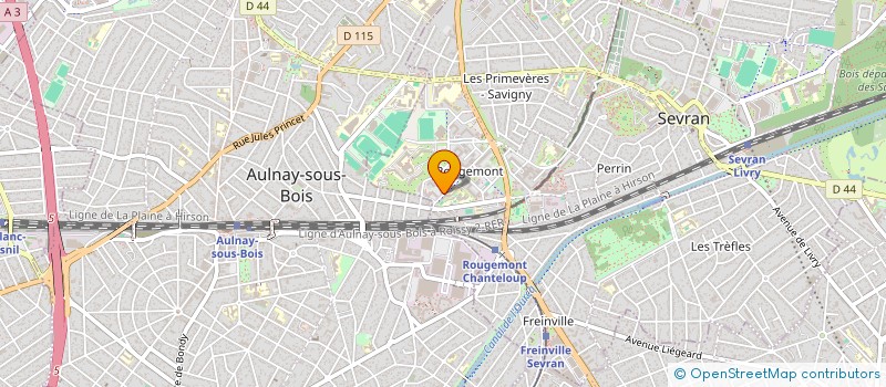 localisation de l'entreprise MONSIEUR SEKOU CISSE à SEVRAN