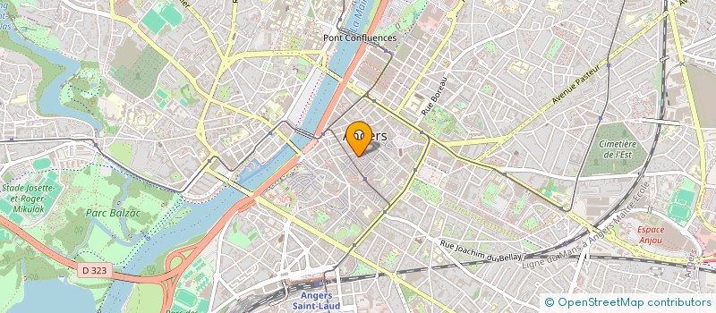 localisation de l'entreprise MONSIEUR SEKOU DEMBELE à ANGERS