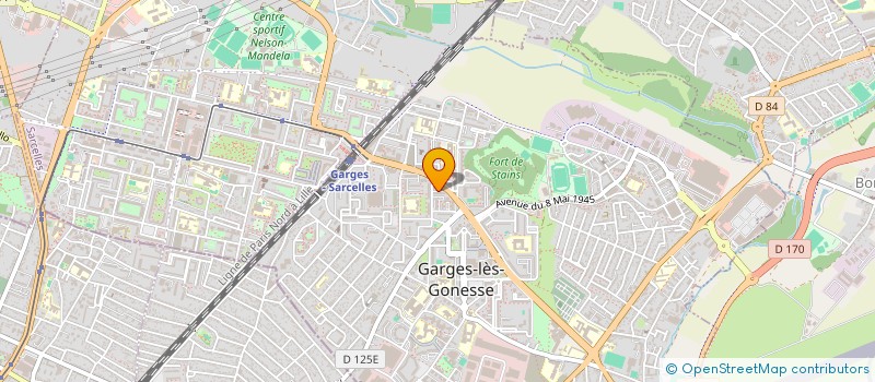 localisation de l'entreprise MONSIEUR SEKOU DEMBELE à GARGES LES GONESSE