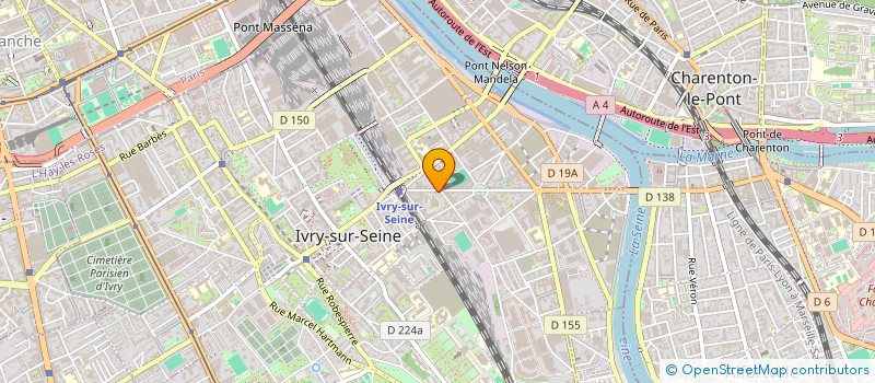 localisation de l'entreprise MONSIEUR SEKOU DIAKITE  IVRY-SUR-SEINE