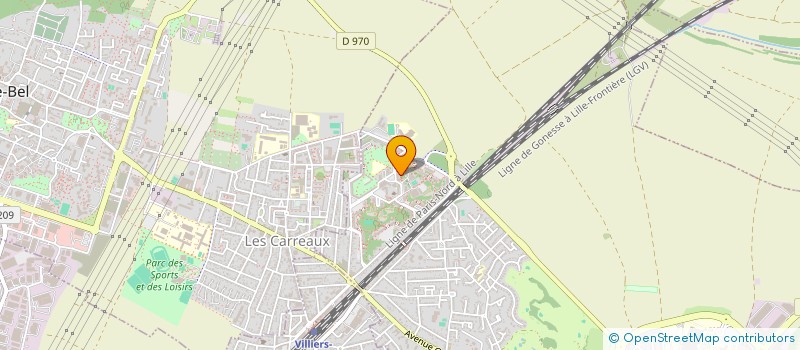 localisation de l'entreprise MONSIEUR SEKOU DIAKITE à GONESSE