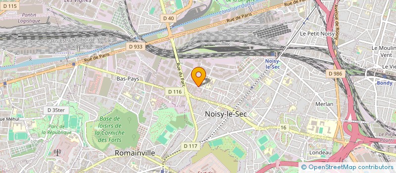 localisation de l'entreprise MONSIEUR SEKOU DIARASSOUBA à NOISY-LE-SEC