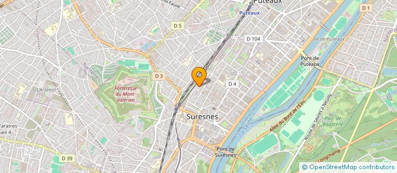 localisation de l'entreprise MONSIEUR SEKOU DIOUBATE à SURESNES