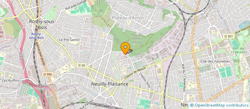 localisation de l'entreprise MONSIEUR SEKOU DOUCOURE  NEUILLY-PLAISANCE