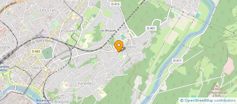 localisation de l'entreprise MONSIEUR SEKOU DOUMBIA à BESANCON