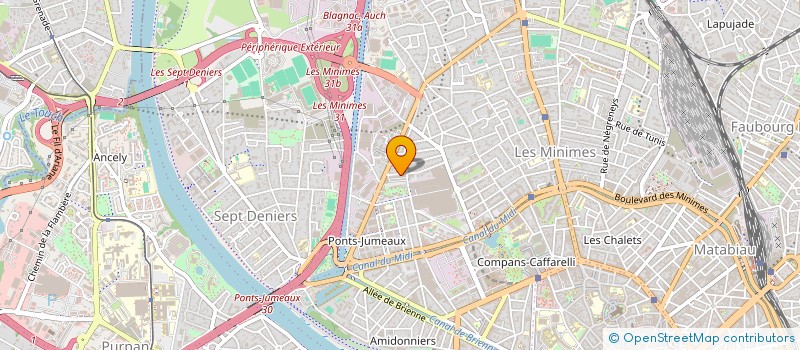localisation de l'entreprise MONSIEUR SEKOU DOUMBIA  TOULOUSE