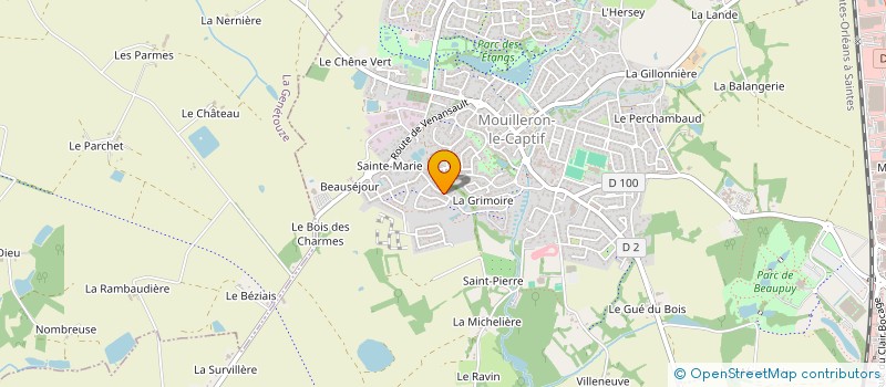 localisation de l'entreprise MONSIEUR SEKOU FADIGA à MOUILLERON-LE-CAPTIF