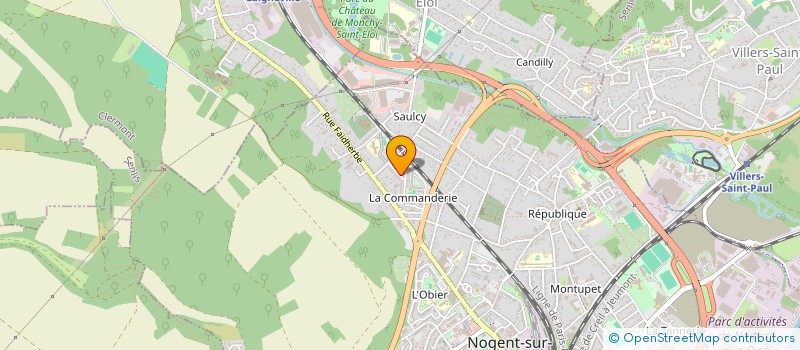 localisation de l'entreprise MONSIEUR SEKOU FANNY KONATE  NOGENT-SUR-OISE