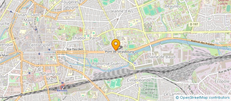 localisation de l'entreprise MONSIEUR SEKOU FOFANA  RENNES