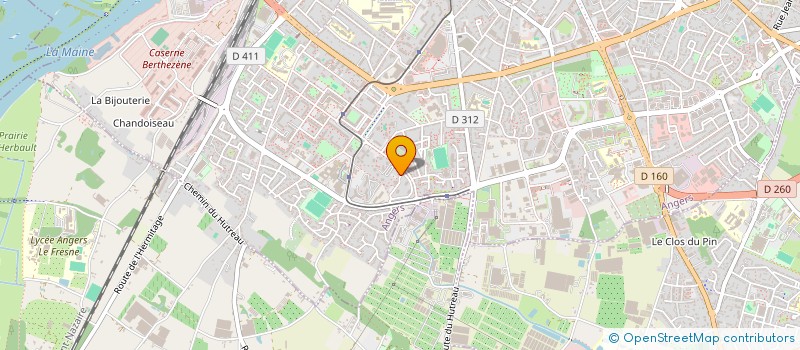 localisation de l'entreprise MONSIEUR SEKOU GARY à ANGERS