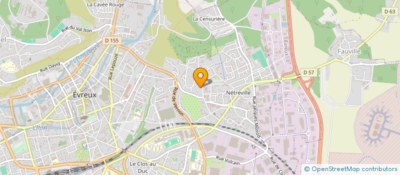 localisation de l'entreprise MONSIEUR SEKOU KAMARA  EVREUX