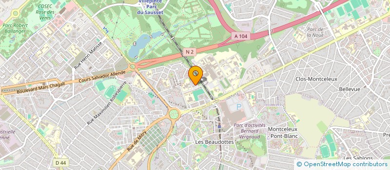 localisation de l'entreprise MONSIEUR SEKOU KEBE à AULNAY-SOUS-BOIS