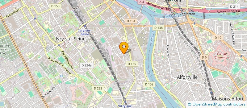 localisation de l'entreprise MONSIEUR SEKOU KOITA  IVRY-SUR-SEINE