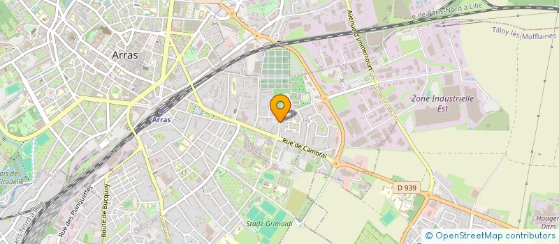 localisation de l'entreprise MONSIEUR SEKOU KONATE à ARRAS