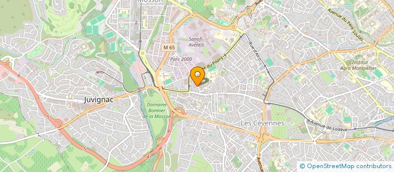 localisation de l'entreprise MONSIEUR SEKOU KONATE à MONTPELLIER