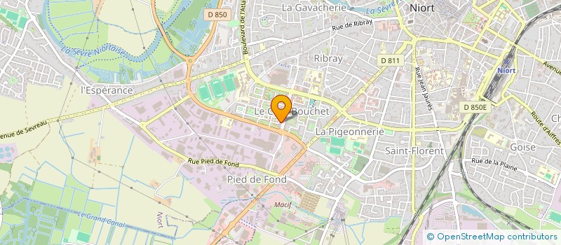 localisation de l'entreprise MONSIEUR SEKOU KONE à NIORT
