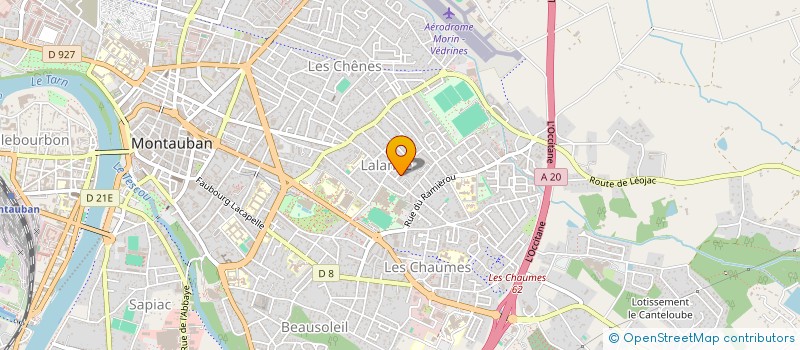 localisation de l'entreprise MONSIEUR SEKOU MARIKO  MEAUZAC