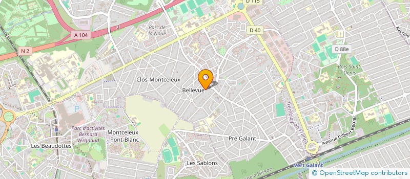 localisation de l'entreprise MONSIEUR SEKOU MORY COULIBALY à VILLEPINTE