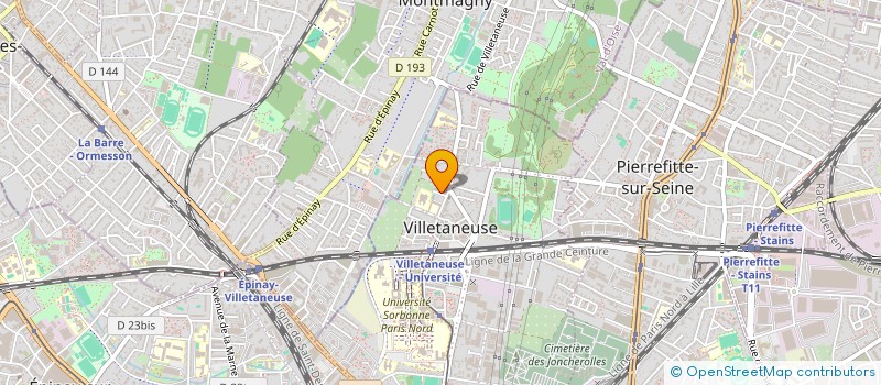 localisation de l'entreprise MONSIEUR SEKOU SACKO à VILLETANEUSE