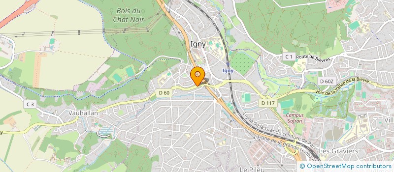 localisation de l'entreprise MONSIEUR SEKOU SIMA  IGNY