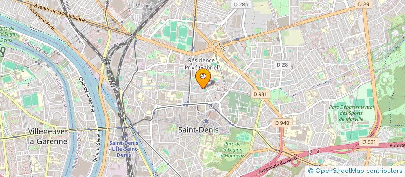 localisation de l'entreprise MONSIEUR SEKOU SISSAKO à SAINT-DENIS