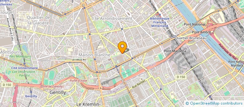 localisation de l'entreprise MONSIEUR SEKOU SISSOKO  PARIS