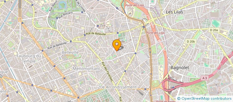 localisation de l'entreprise MONSIEUR SEKOU SONKO  PARIS