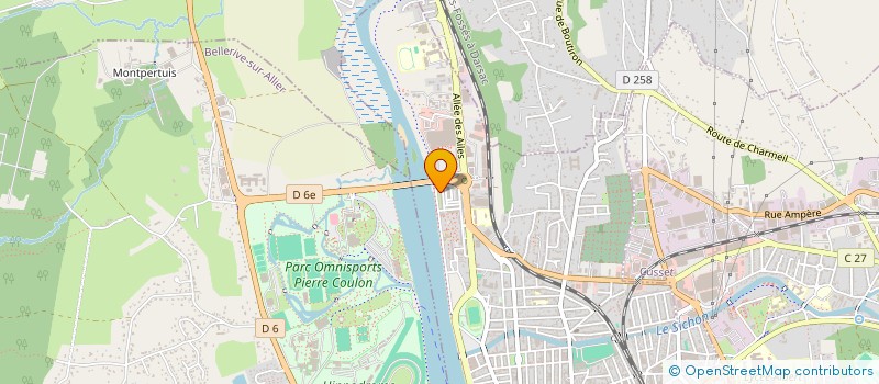 localisation de l'entreprise MONSIEUR SEKOU SYLLA  VICHY