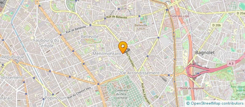 localisation de l'entreprise MONSIEUR SEKOU TOUNKARA à PARIS
