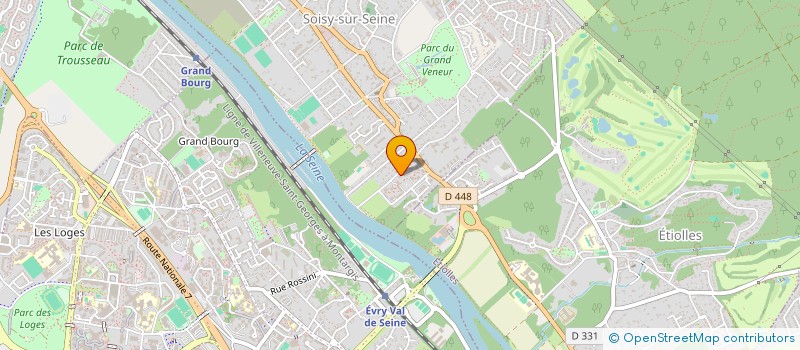 localisation de l'entreprise MONSIEUR SEKOU TOURE à SOISY-SUR-SEINE