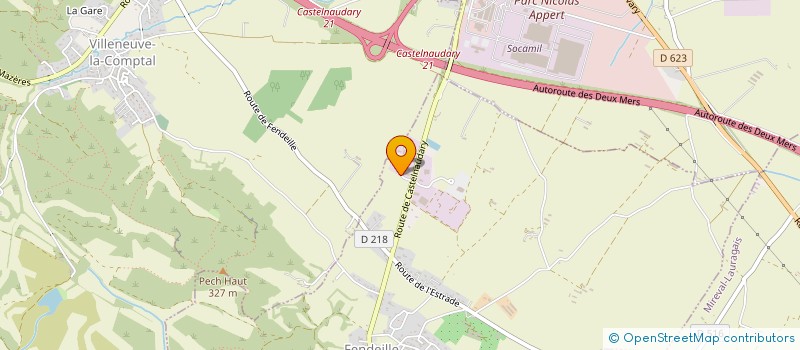 localisation de l'entreprise MONSIEUR SEKOU TRAORE  FENDEILLE