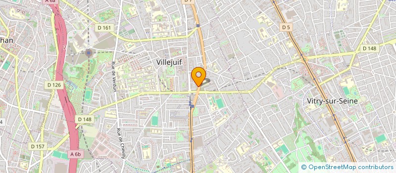 localisation de l'entreprise MONSIEUR SEKOUBA BAGAYOKO à VILLEJUIF