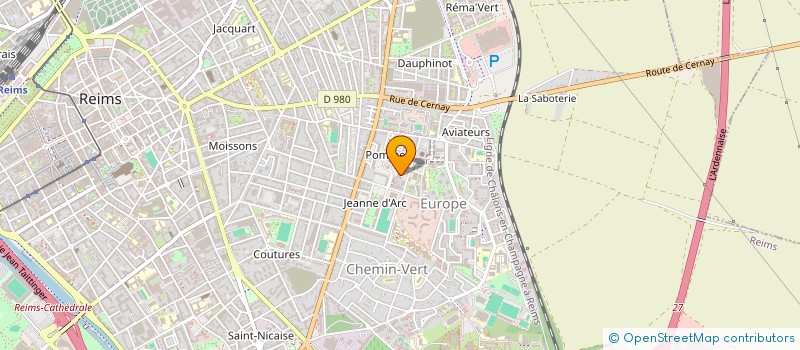 localisation de l'entreprise MONSIEUR SEKOUBA DIABY à REIMS