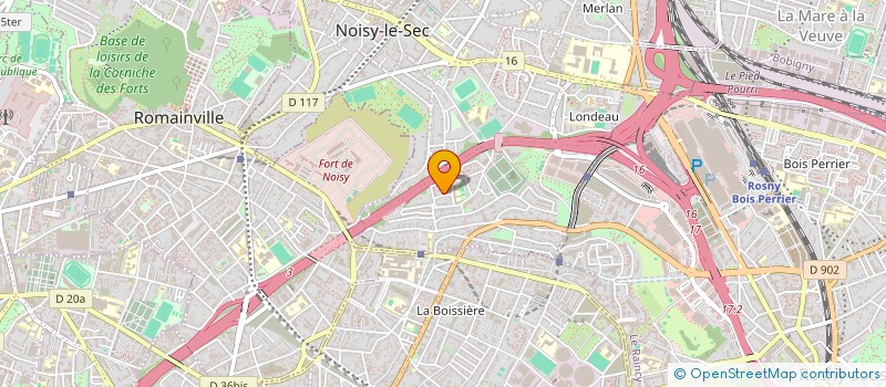 localisation de l'entreprise MONSIEUR SEKOUBA DOUCOURE à NOISY-LE-SEC