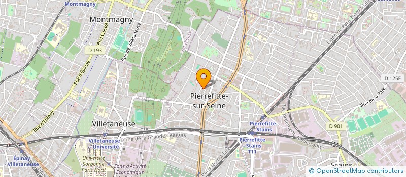 localisation de l'entreprise MONSIEUR SEKOUMAR DIAWARA à PIERREFITTE-SUR-SEINE