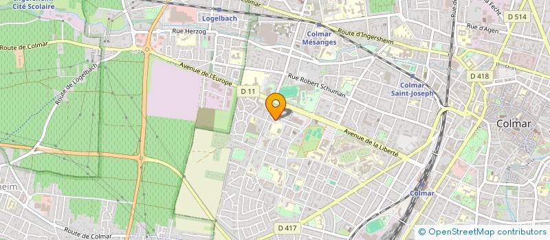 localisation de l'entreprise MONSIEUR SELAB MUHAMMAD KHIL  COLMAR