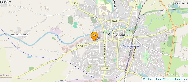 localisation de l'entreprise MONSIEUR SELAHATTIN AYDIN à CHATEAUBRIANT