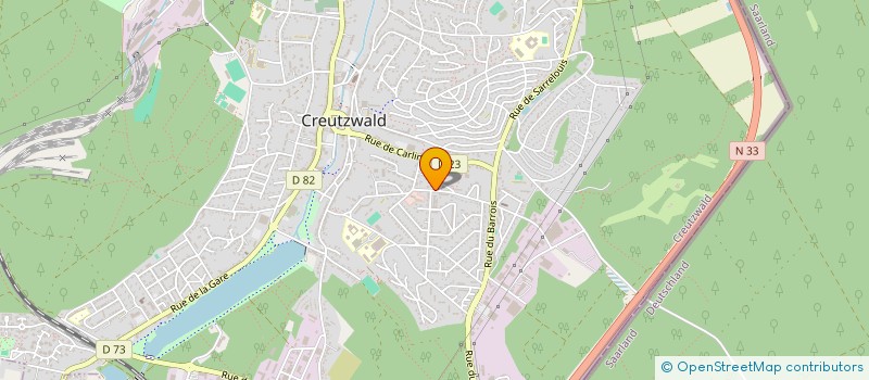 localisation de l'entreprise MONSIEUR SELAHATTIN BILICI  CREUTZWALD