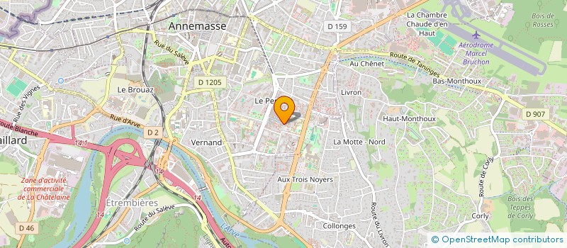 localisation de l'entreprise MONSIEUR SELAHATTIN COLAK  ANNEMASSE