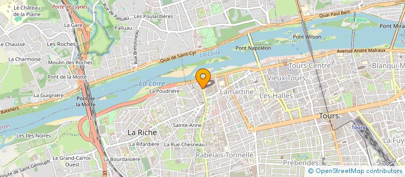 localisation de l'entreprise MONSIEUR SELAM MENGSTEAB YOHANNES  TOURS