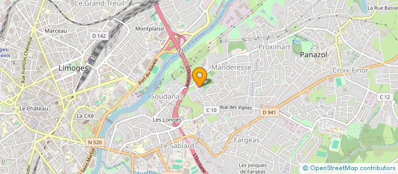 localisation de l'entreprise MONSIEUR SELAM RASHID MAHMOUD à PANAZOL