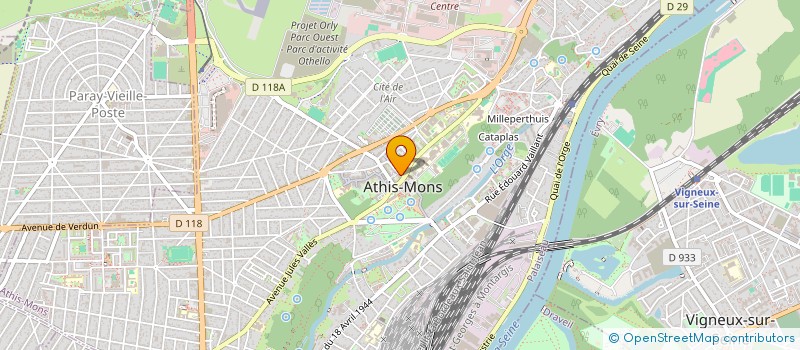 localisation de l'entreprise MONSIEUR SELAMI BAYTEK à ATHIS-MONS