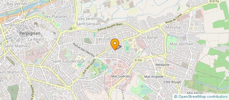 localisation de l'entreprise MONSIEUR SELAMI ORHAN à PERPIGNAN