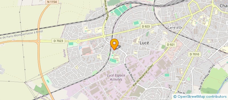 localisation de l'entreprise MONSIEUR SELCUK BEYTEKIN à LUCE