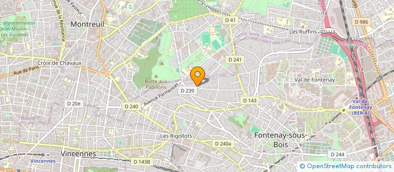 localisation de l'entreprise MONSIEUR SELCUK BUYUKKOK  FONTENAY-SOUS-BOIS