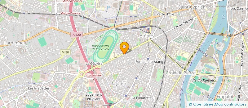 localisation de l'entreprise MONSIEUR SELCUK CALISKAN  TOULOUSE