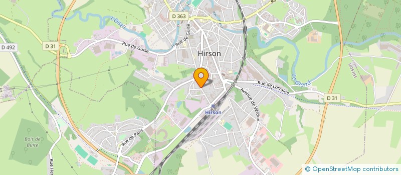 localisation de l'entreprise MONSIEUR SELCUK GOKTAS  HIRSON