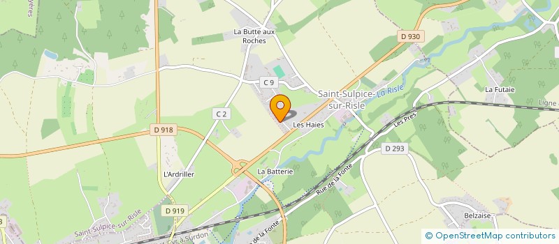 localisation de l'entreprise MONSIEUR SELCUK HANCAR à SAINT-SULPICE-SUR-RISLE