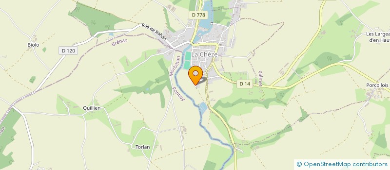 localisation de l'entreprise MONSIEUR SELCUK HOSBAS  LA CHEZE